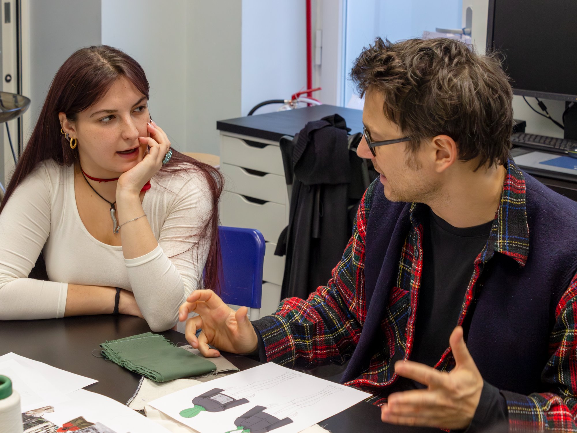 Cinzia con Arbesser — sessione finale