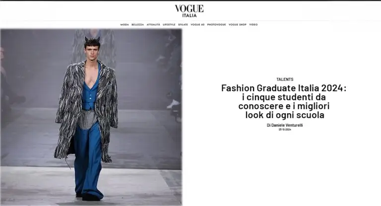Fashion Graduate 2024 e gli studenti da conoscere